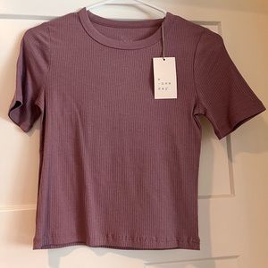 Purple t shirt